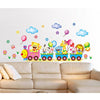 Load image into Gallery viewer, Cartoon Wall Decals Animal Train