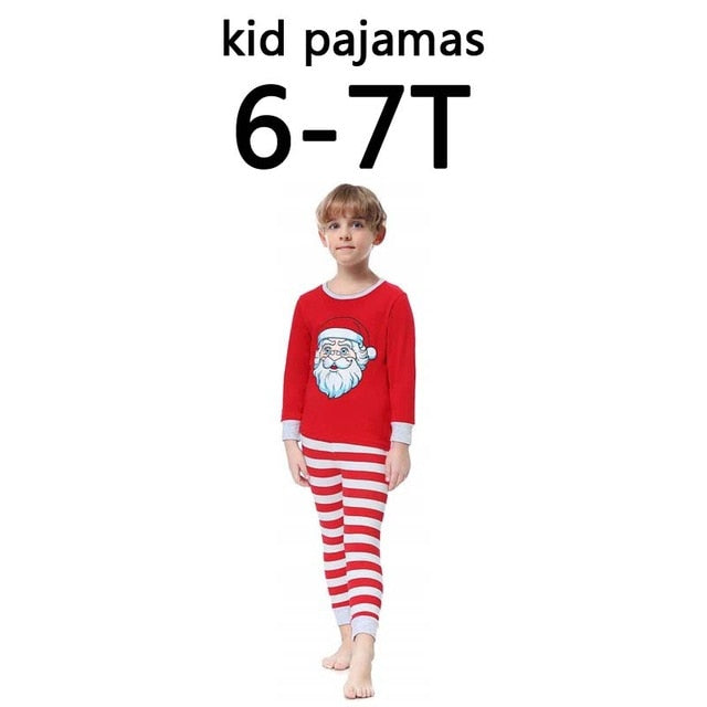 Matching Christmas Pajamas Family Set - Santa Claus
