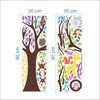 Cartoon Wall Decals Owl Branches