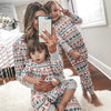Matching Christmas Pajamas Family Set - Forest Deer