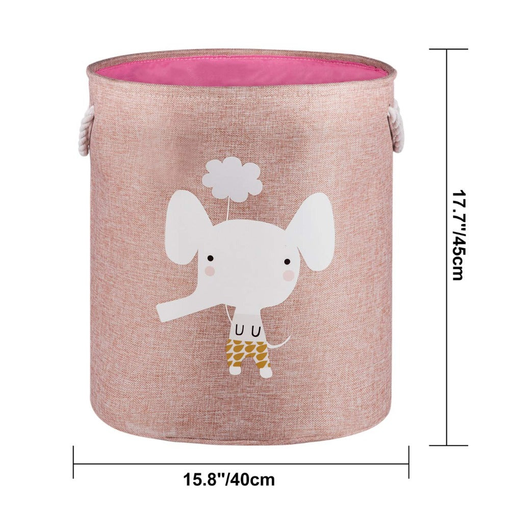 Nursery Toy Storage Bin Animal