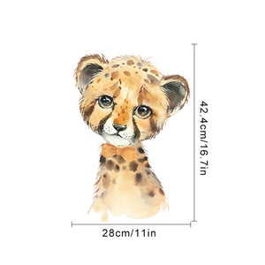 Cartoon Cute Wild Animal Wall Decals