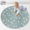 Load image into Gallery viewer, Area Round Rug Stars Pattern