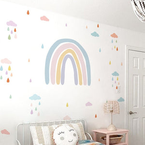 Wall Decals Colorful Rainbows
