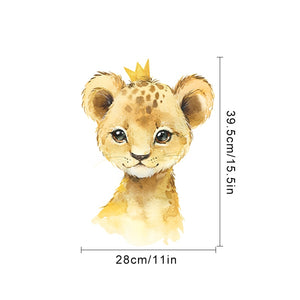 Cartoon Cute Wild Animal Wall Decals