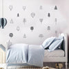 Load image into Gallery viewer, Nordic Woodland Trees Wall Decals