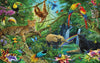 Colorful Jungle Animals Nursery Wallpaper Mural