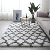 Pattern Fluffy Thick Area Rug