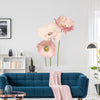 Wall Decals Pink Anemone Flowers