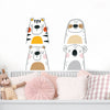 Load image into Gallery viewer, Cartoon Wall Decal Cute Animals Design