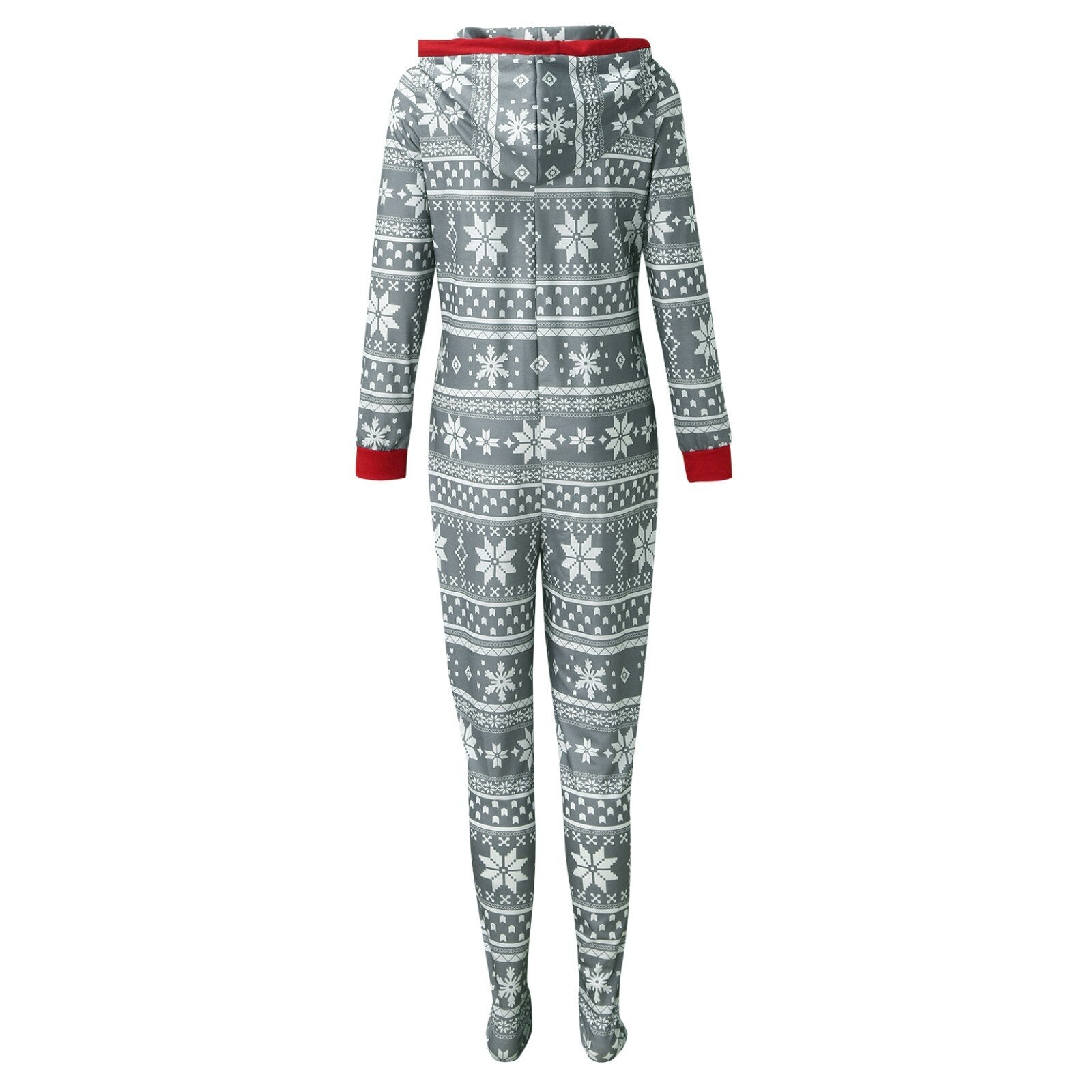 Matching Christmas Pajamas Jumpsuit Family Set - Snowflakes