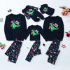 Matching Christmas Pajamas Family Set - T-Rex
