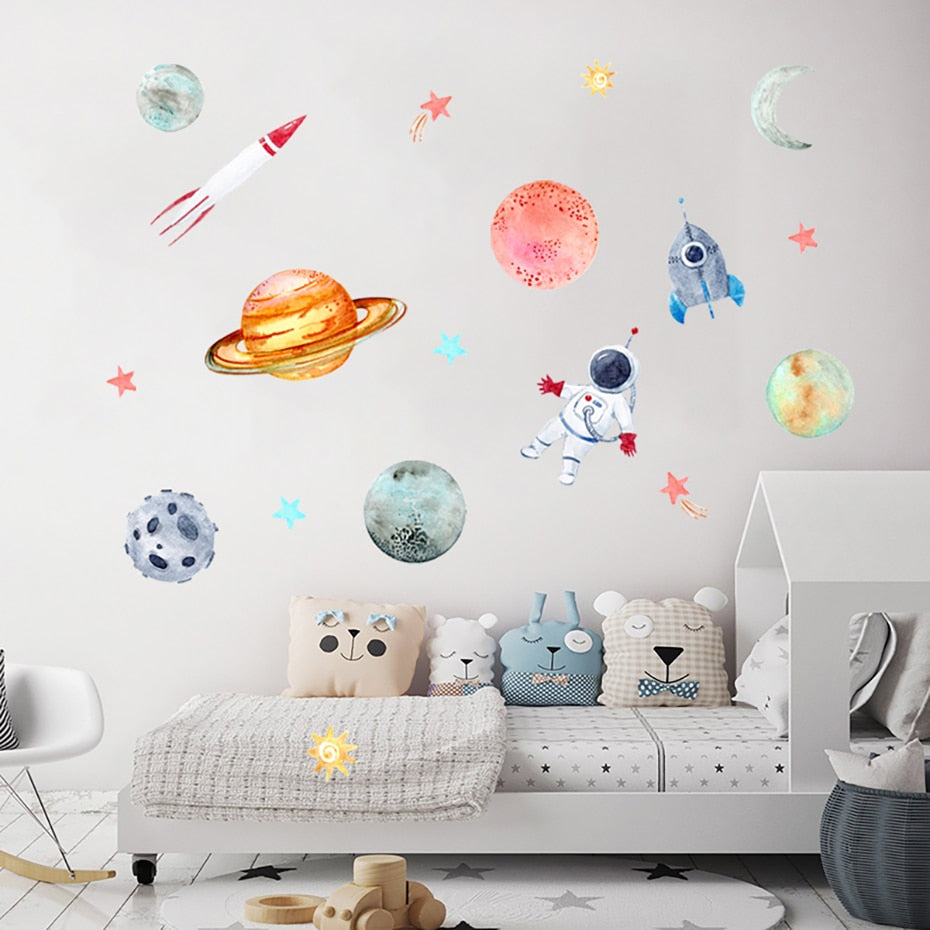 Universe Planets Wall Decals