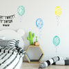 Load image into Gallery viewer, Nursery Wall Decals 7Pcs Colourful Balloon