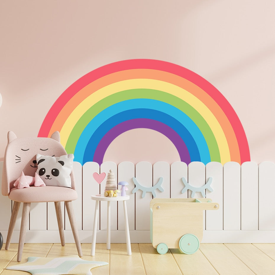 Cartoon Colorful Rainbow Wall Decal
