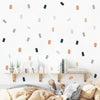 Abstract Irregular Squares Wall Decals