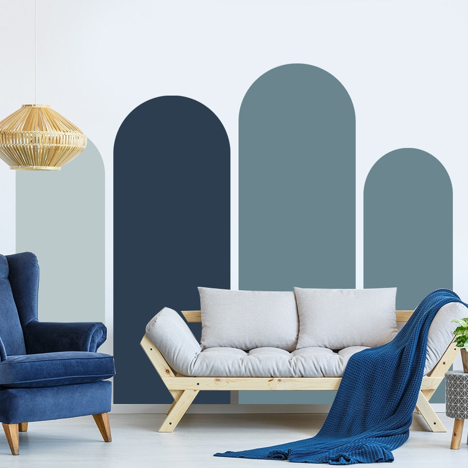 Large Abstract Arch Wall Decal