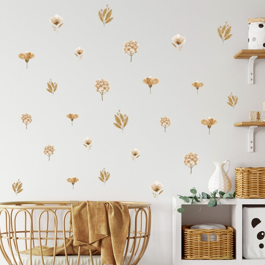 Floral Wall Decals Spring Flowers