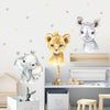 Load image into Gallery viewer, Cartoon Cute Wild Animal Wall Decals
