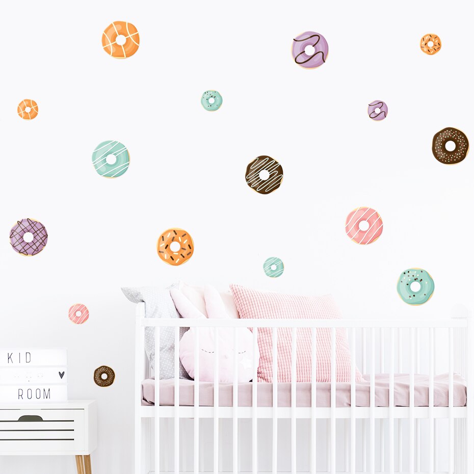 Cartoon Wall Decals Sweet Foods