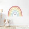 Load image into Gallery viewer, Boho Wall Decal Rainbow with Eye