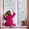 Colorful Pattern Wall Decal Shapes