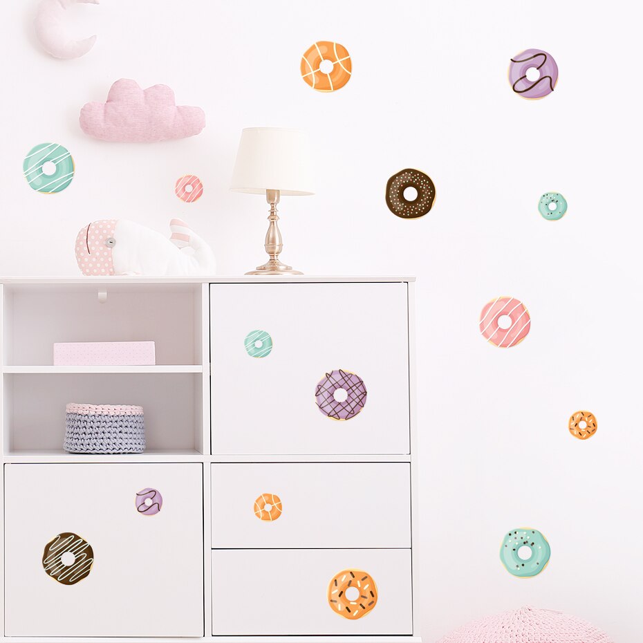 Cartoon Wall Decals Sweet Foods