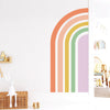 Load image into Gallery viewer, Nursery Wall Decal Large Half Elongated Rainbow