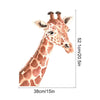 Load image into Gallery viewer, Nursery Wall Decal Cute Giraffe Polka Dots