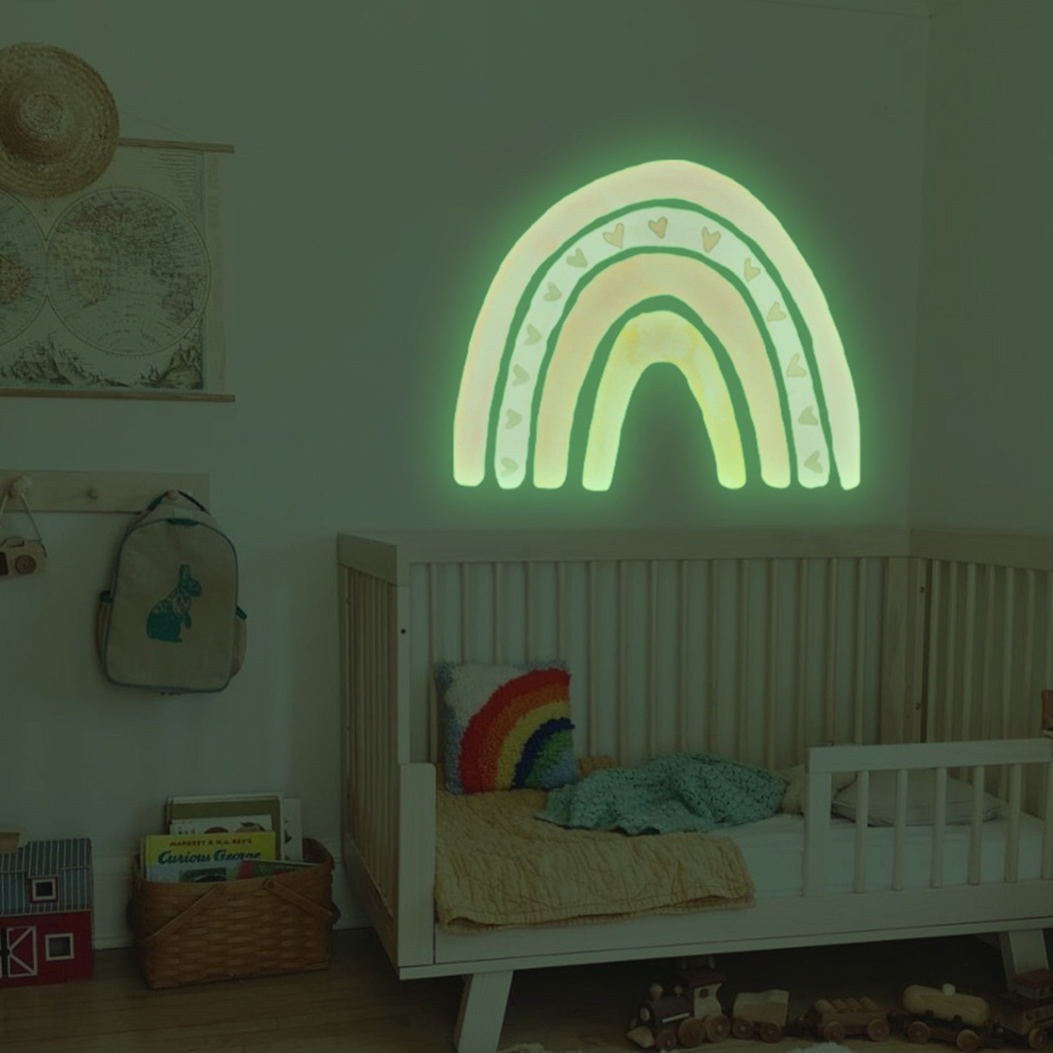 Rainbows Glow In The Dark Wall Decal