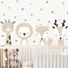 Load image into Gallery viewer, Cartoon Wall Decals Cute Deer Fox Polka Dots