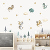 Load image into Gallery viewer, Cartoon Wall Decals Dragon Animals