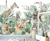 Safari Animals Nursery Wallpaper Mural