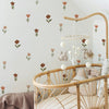 Load image into Gallery viewer, Cartoon Wall Decals Floral Leaves