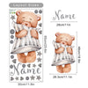 Load image into Gallery viewer, Custom Name Wall Decals Sky Cute Bears