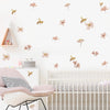 Load image into Gallery viewer, Nursery Wall Decals Bee Flowers