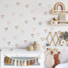 Pattern Wall Decals Boho Hearts
