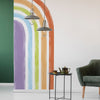 Load image into Gallery viewer, Boho Wall Decal Large Rainbow Watercolor