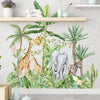 Load image into Gallery viewer, Nursery Wall Decals Tropical Forest Animals