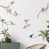 Wall Decals Birds Finch Sparrow