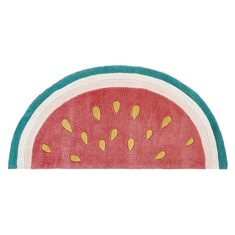 Semicircle Area Rug Watermelon