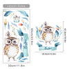 Load image into Gallery viewer, Custom Name Wall Decals Owl Tribe Leaves