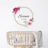 Load image into Gallery viewer, Custom Wall Decal Baby Name Birth Date