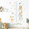 Custom Baby Name Wall Decals Growth Chart Animals
