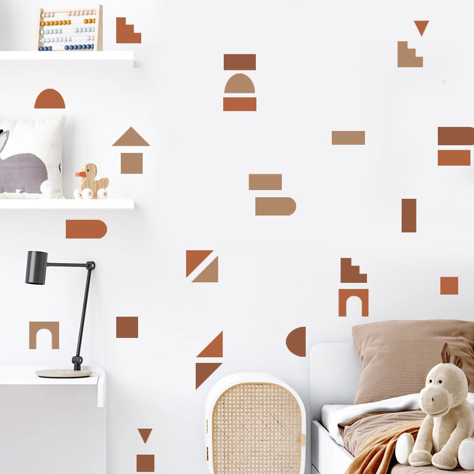 Boho Wall Decals Geometric Abstract