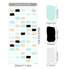 Abstract Irregular Squares Wall Decals