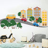 Nursery Wall Decals Small Town Street