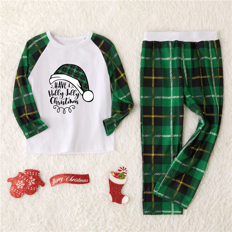 Matching Christmas Pajamas Family Set - Helly Jelly Xmas