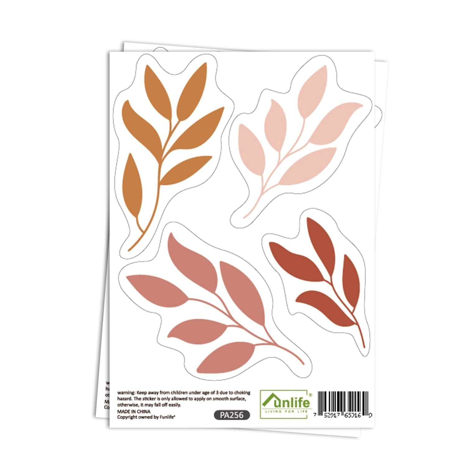 Pattern Wall Decals Boho Leaves