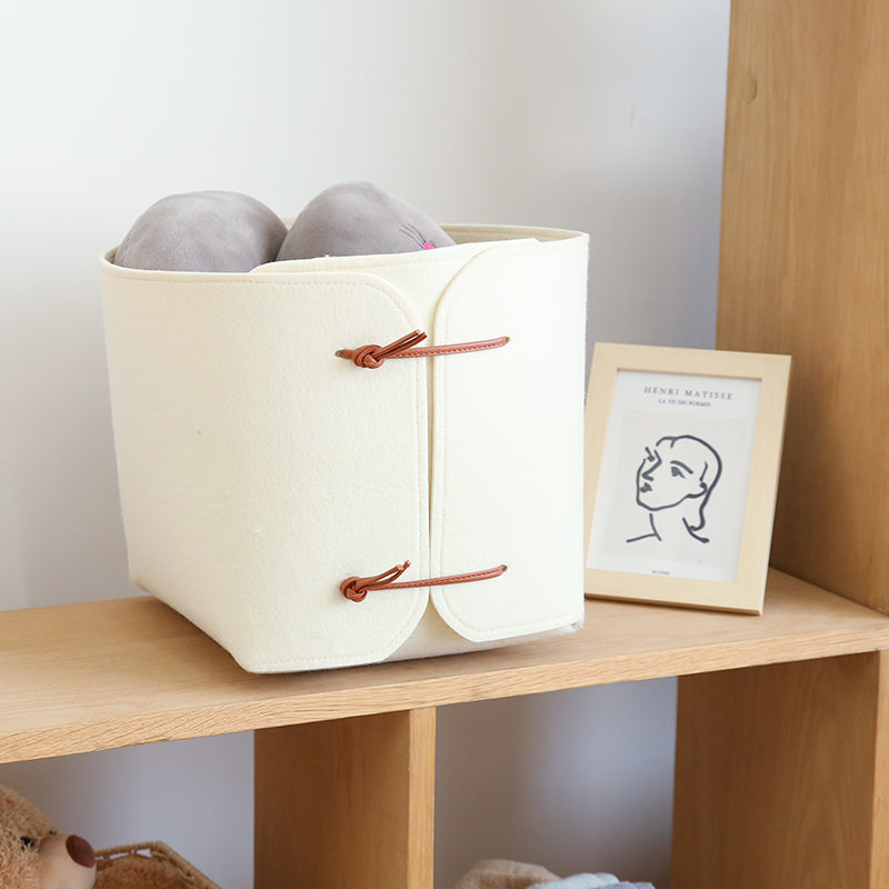 Felt Foldable Sundries Bucket Storage